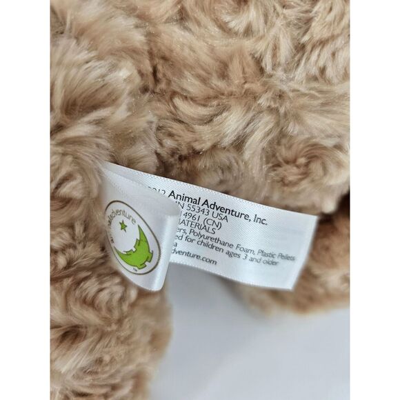 Animal Adventure 2012 Plush Teddy Bear with Hat & Scarf - Picture 7 of 8